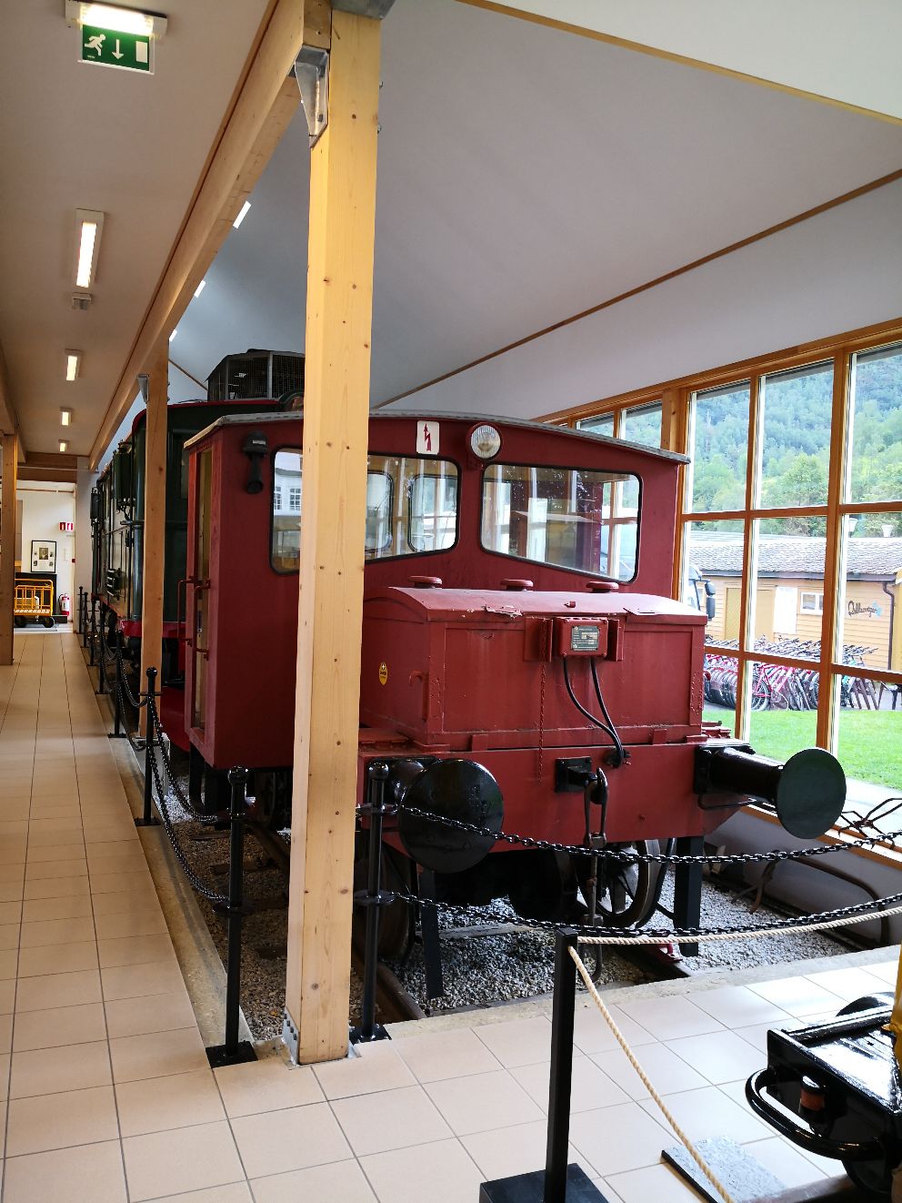 弗洛姆火车博物馆 地方不大但火车主体很有趣