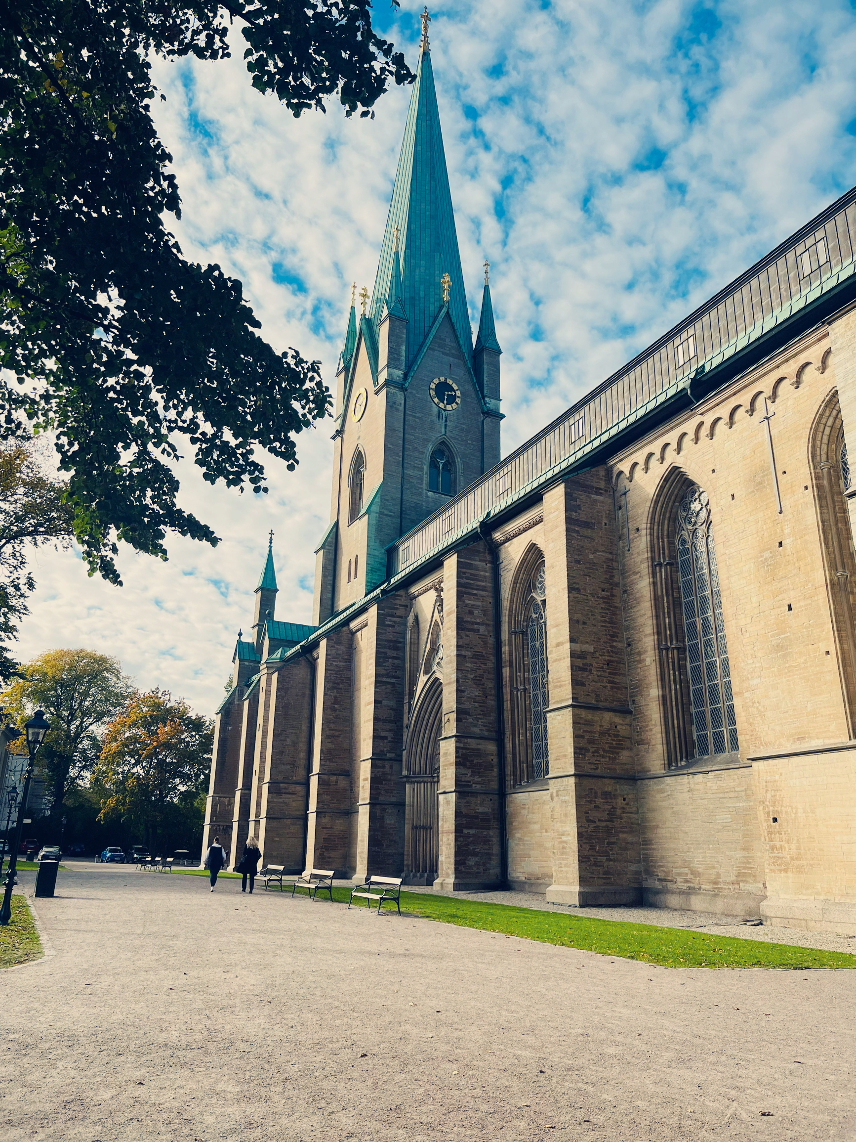 瑞典小城平凡无奇大教堂