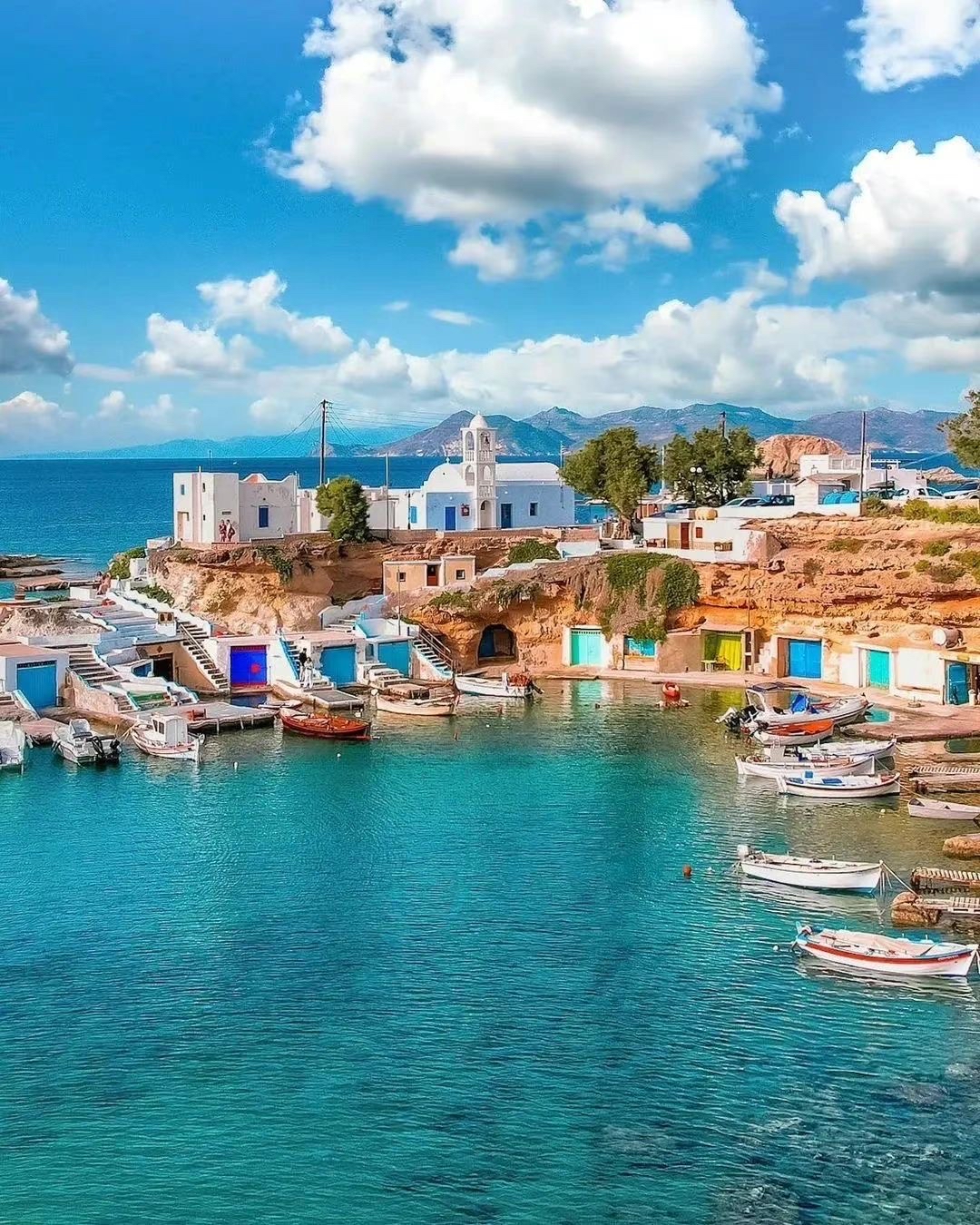 米洛斯Milos岛｜希腊最美海岛