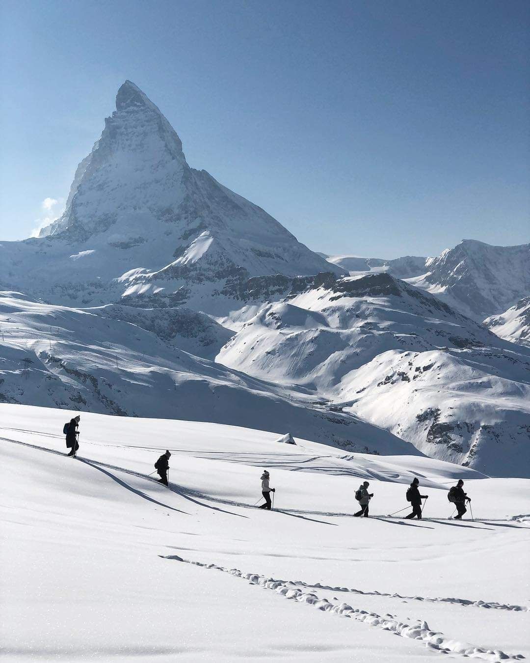 ［瑞士名峰］采尔马特 之 马特洪峰Matterhorn (四大名峰之一）瑞士的象征 （瓦莱州）   