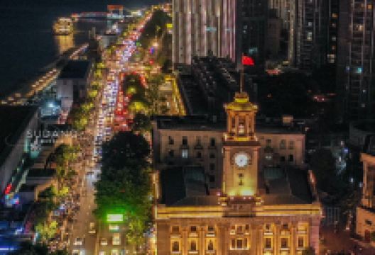江汉路步行街景点图片