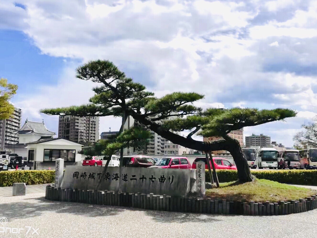 日本：冈崎公园天守阁、樱花与人偶报时钟
