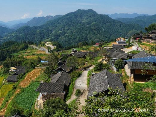 雁鹅界古村落