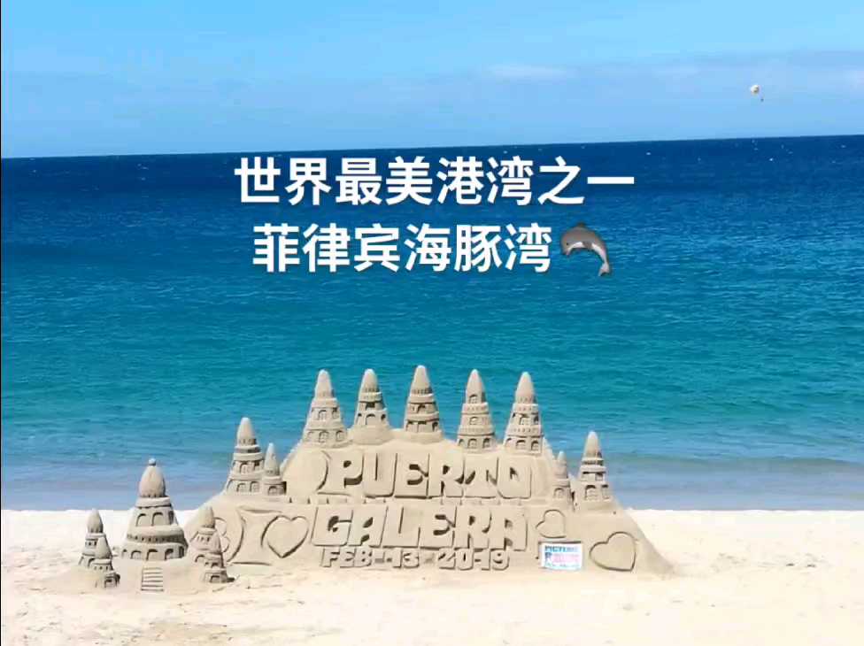 世界最美港湾之一菲律宾海豚湾🐬