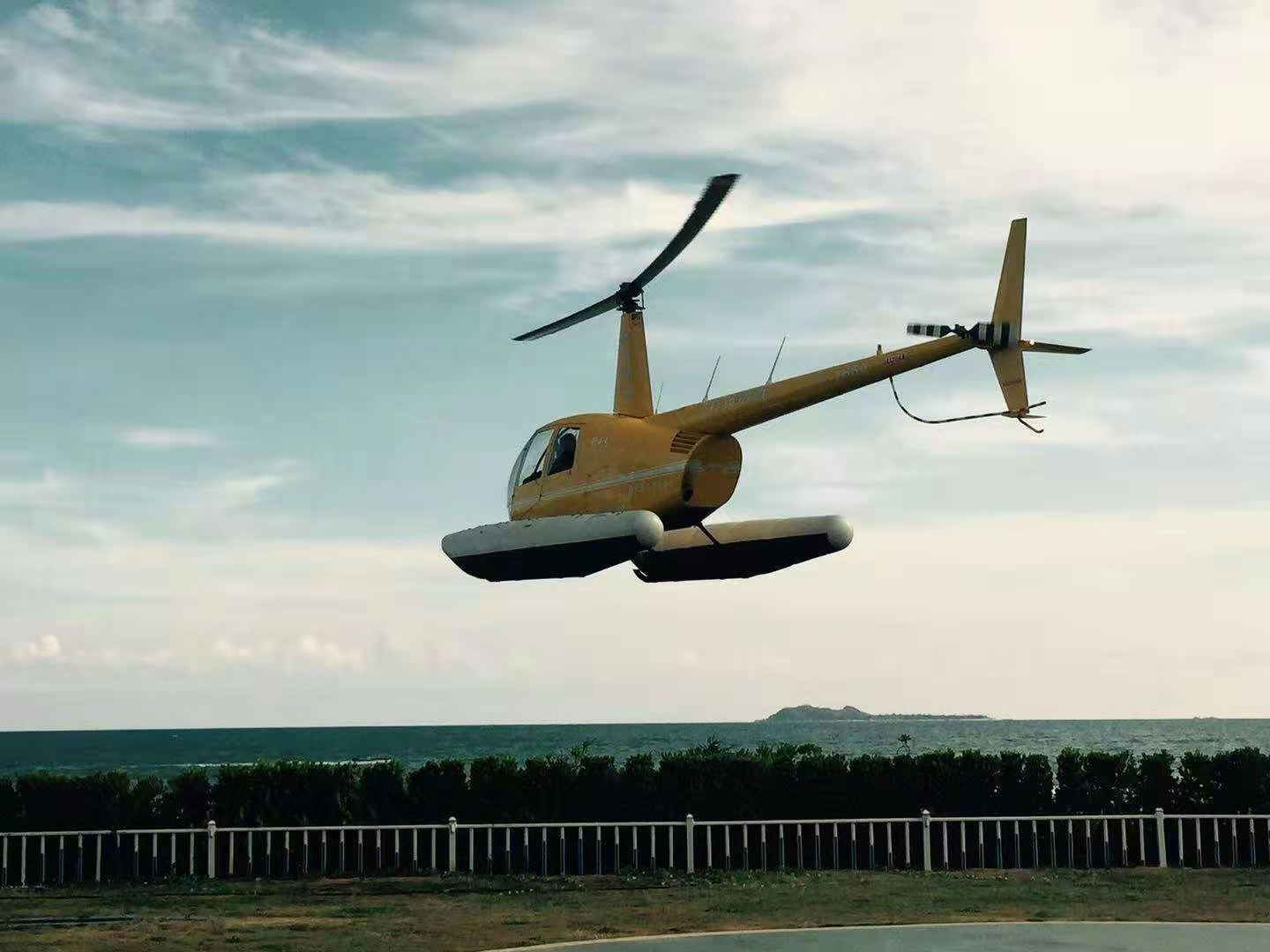 三亚凤凰岛直升机海景飞行