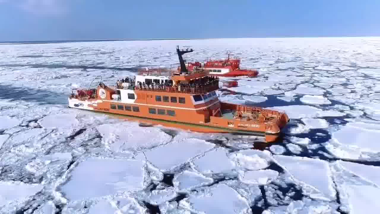 流冰观光破冰船极光号