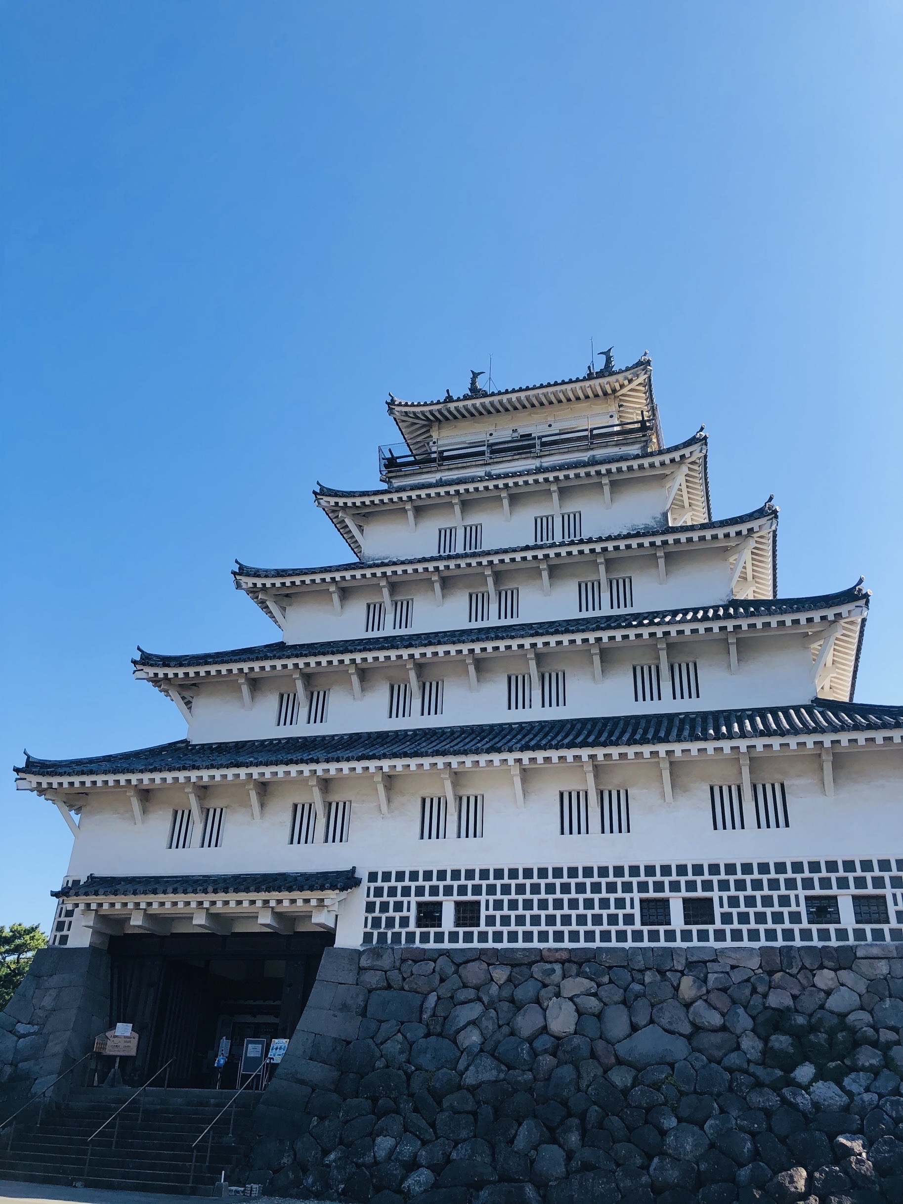 长崎岛原城天守阁最高的一座城