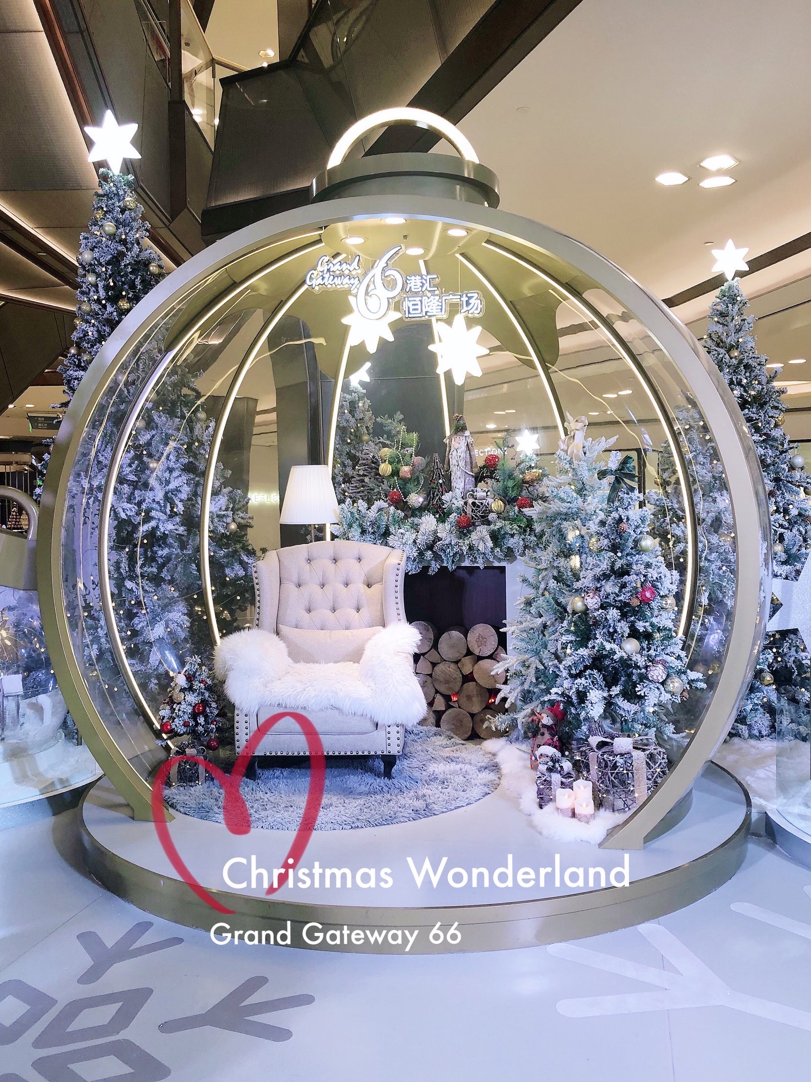 魔都圣诞季｜Christmas Wonderland ❄️坐标：港汇恒隆广场 🏷️标签：2019最美