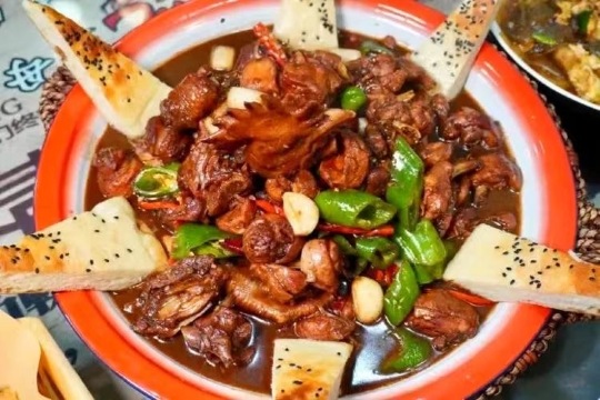 蒙山丈母娘炒鸡