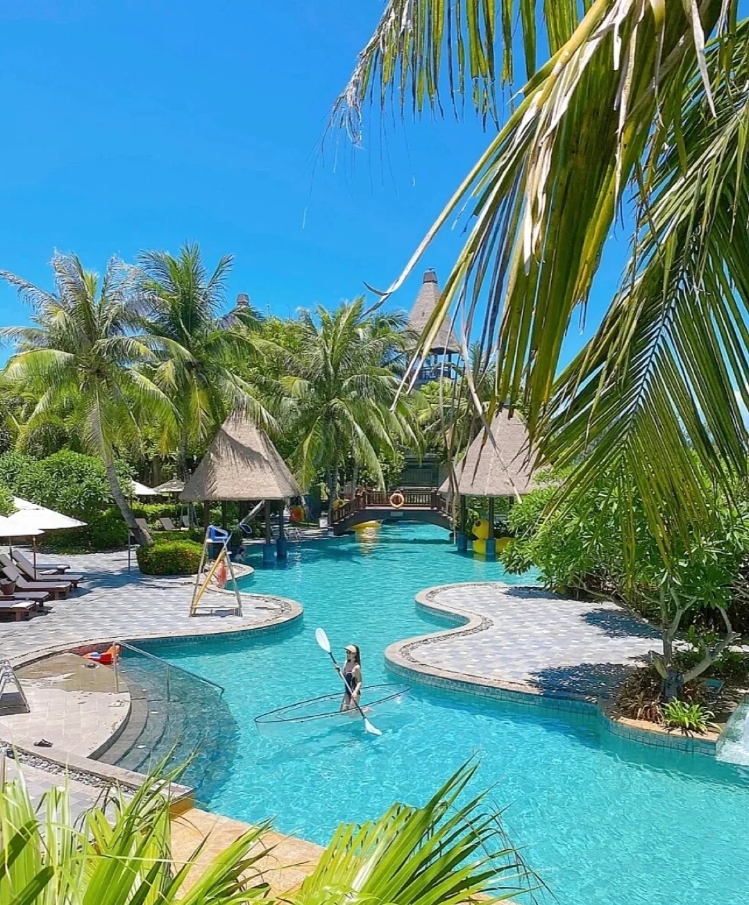 热带园林的南海中  隐藏着这么美丽的酒店！
