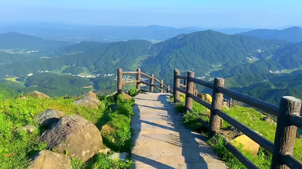 南康第一高峰，白鹤岭