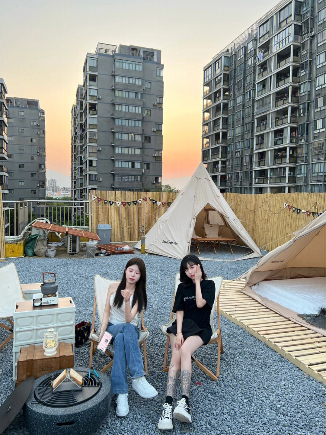 福州天台帐篷⛺️看落日圣地🌇