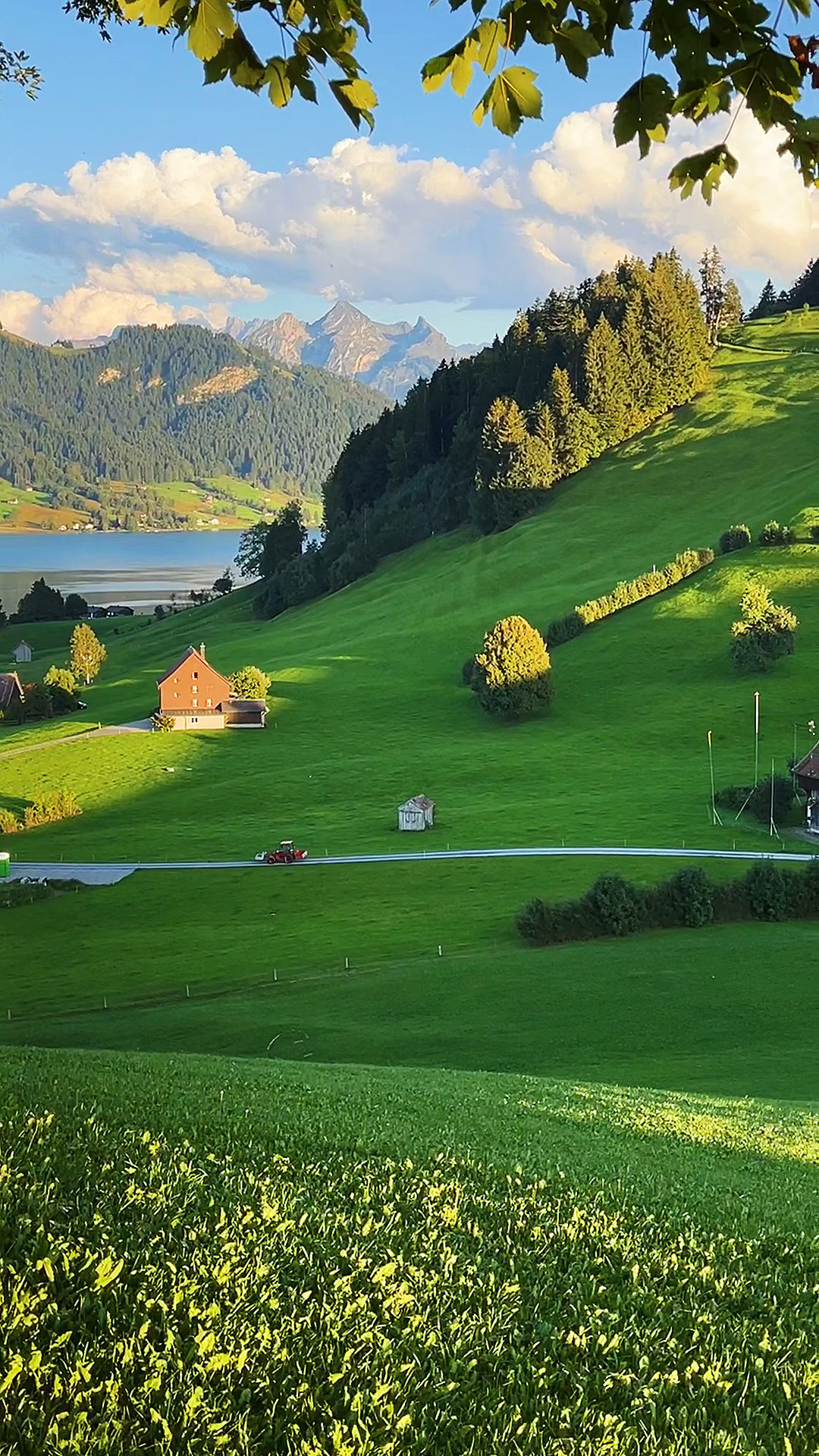 瑞士乡村 每一帧都是一幅画