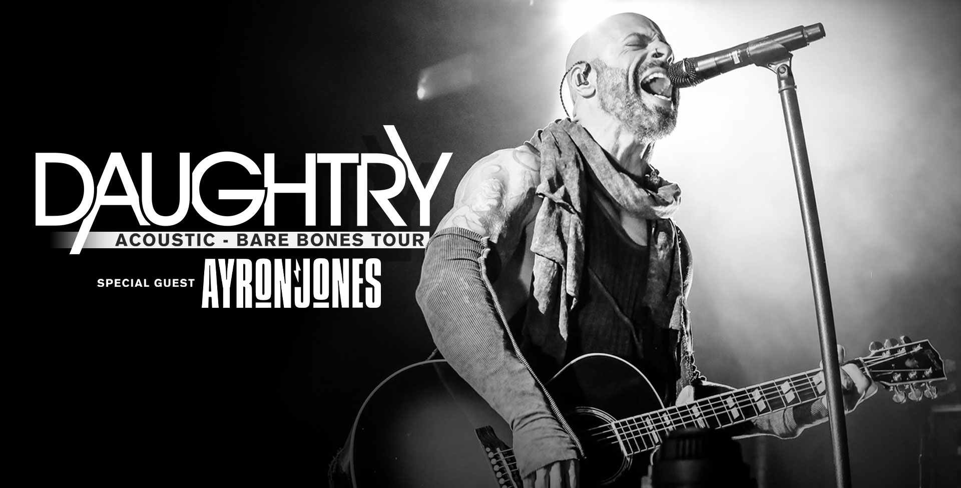 Daughtry: Bare Bones巡演 in 美国图森！