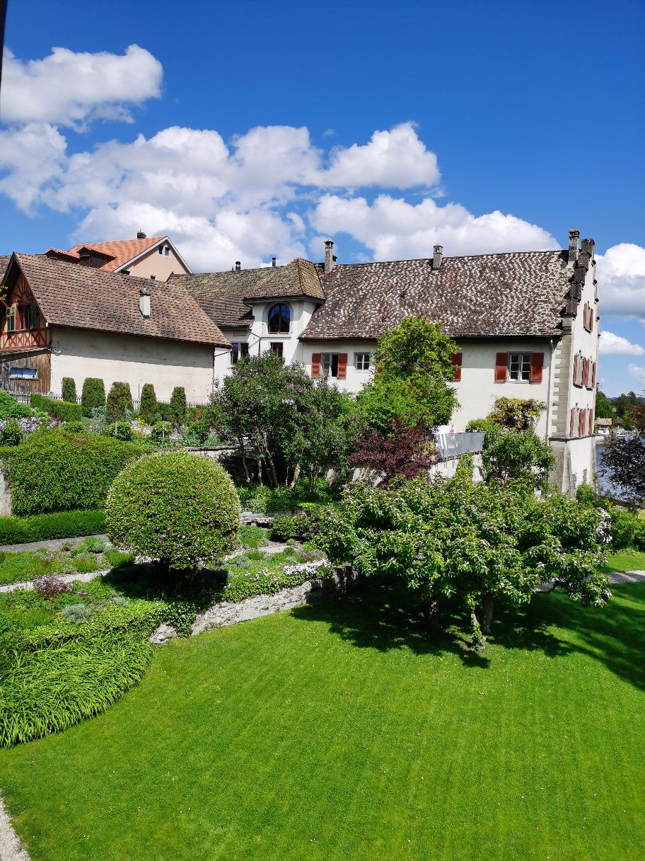 瑞士 | 莱茵河畔施泰因很美的修道院