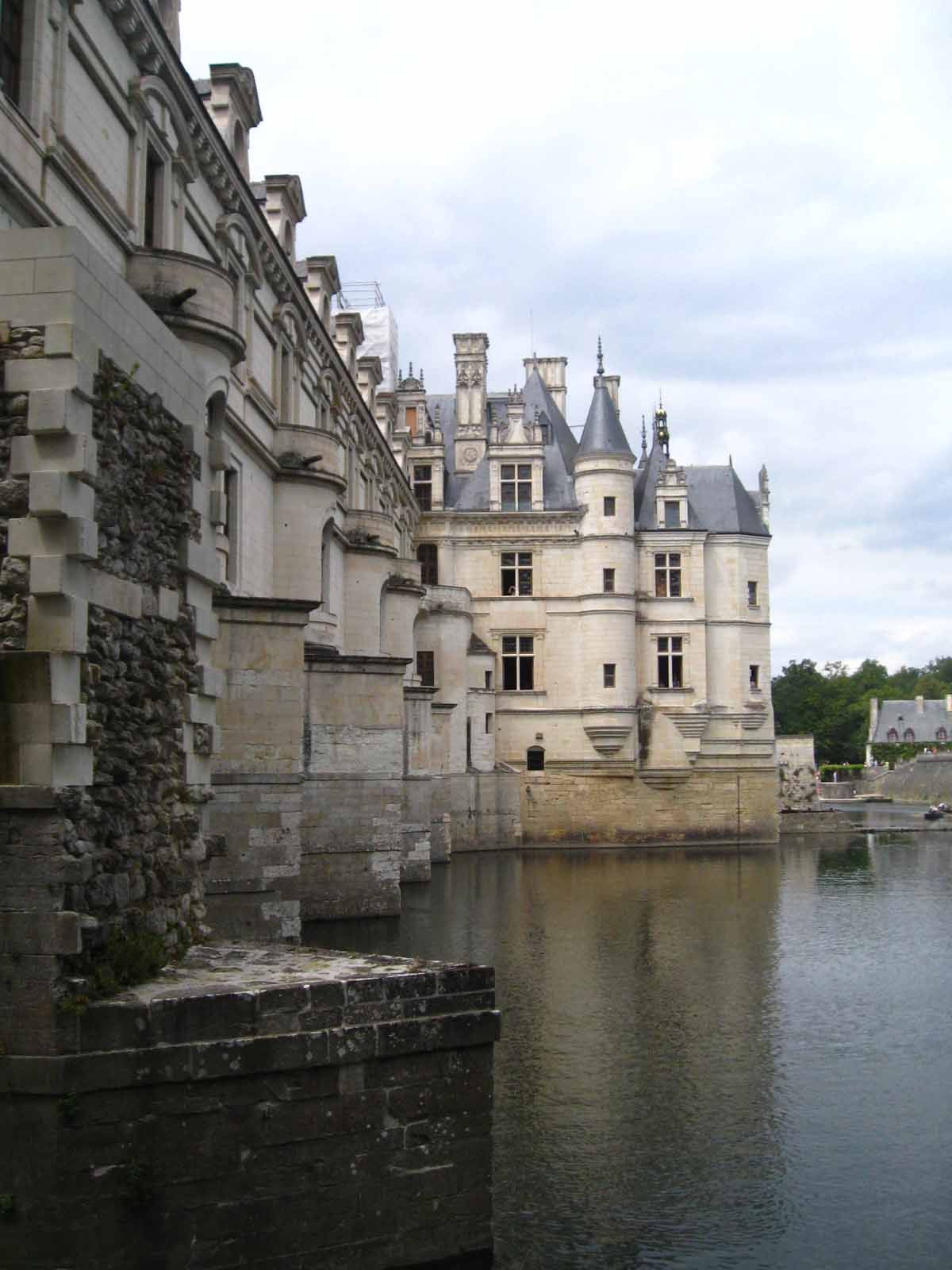 法国中部的古城堡
