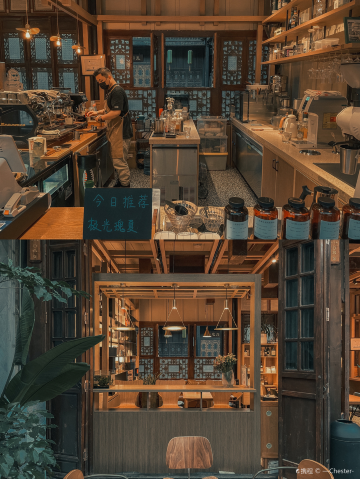 叁上咖啡(钱王街店)