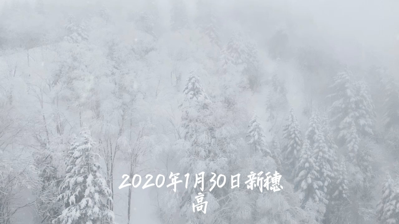 冬季看雪｜日本新穗高高空缆车｜云之彼端