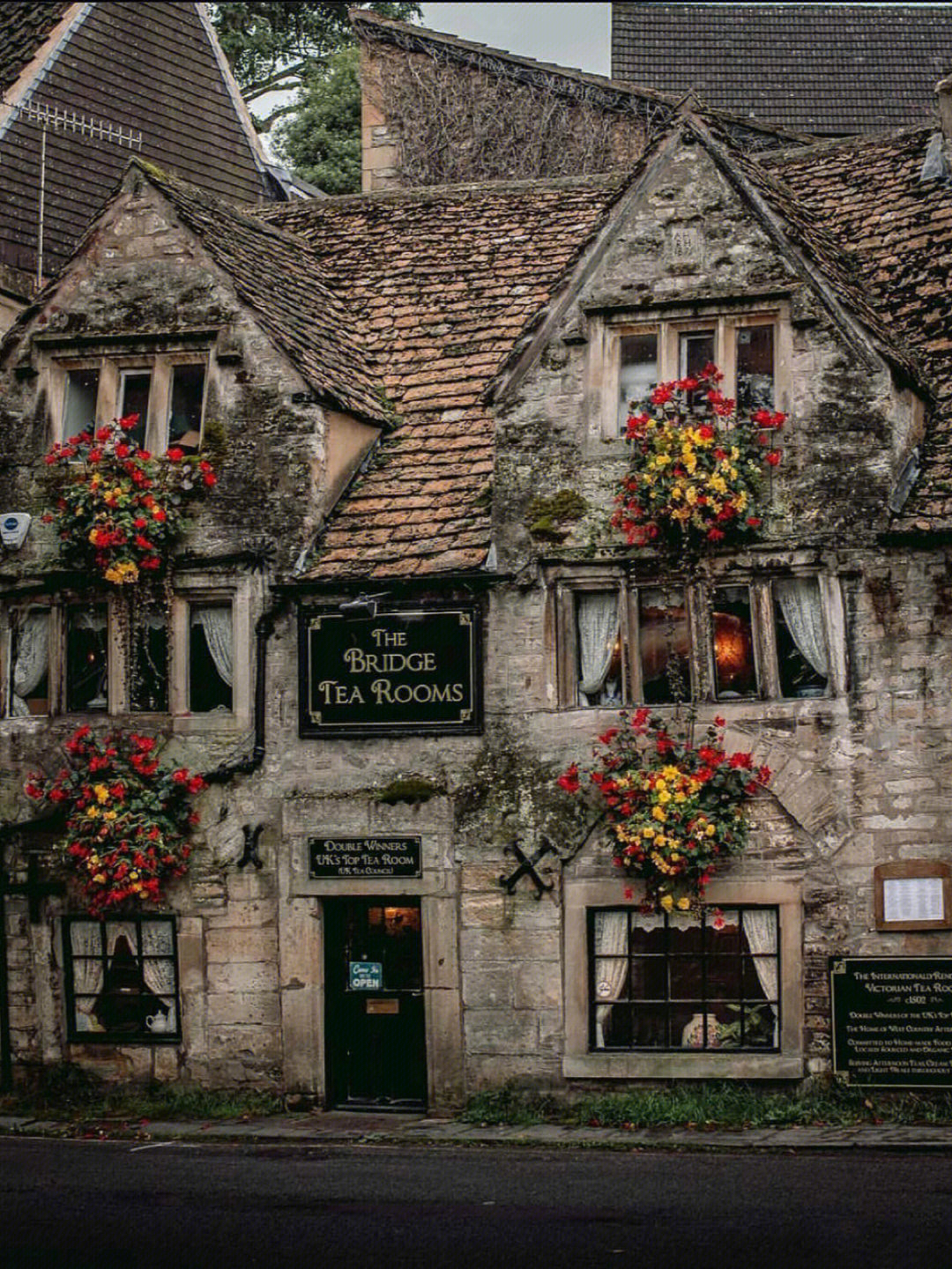 英国旅行☕️百年石头小屋改建而成的下午茶店