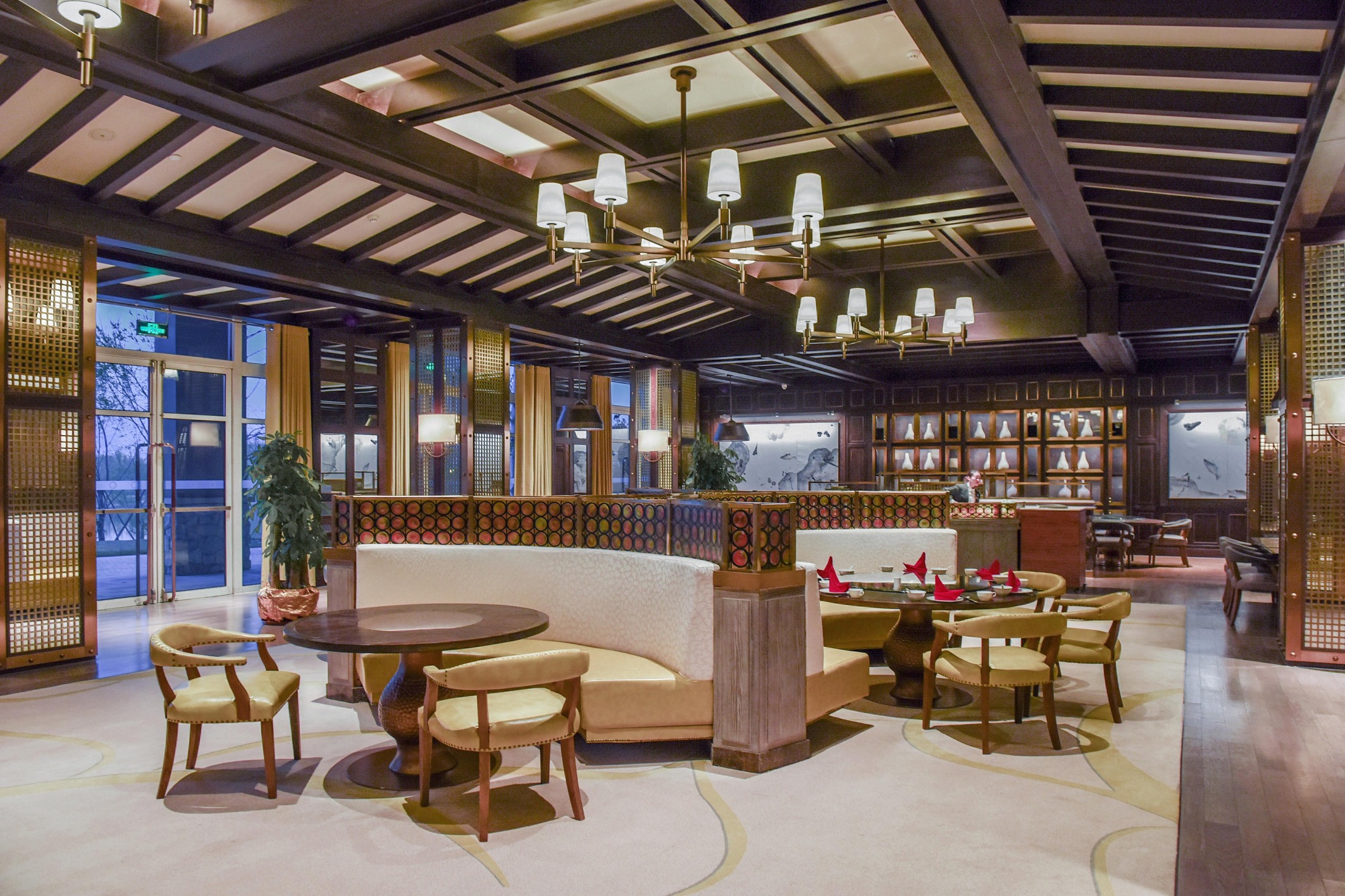 文安鲁能希尔顿酒店大厨房全日餐厅餐厅图片