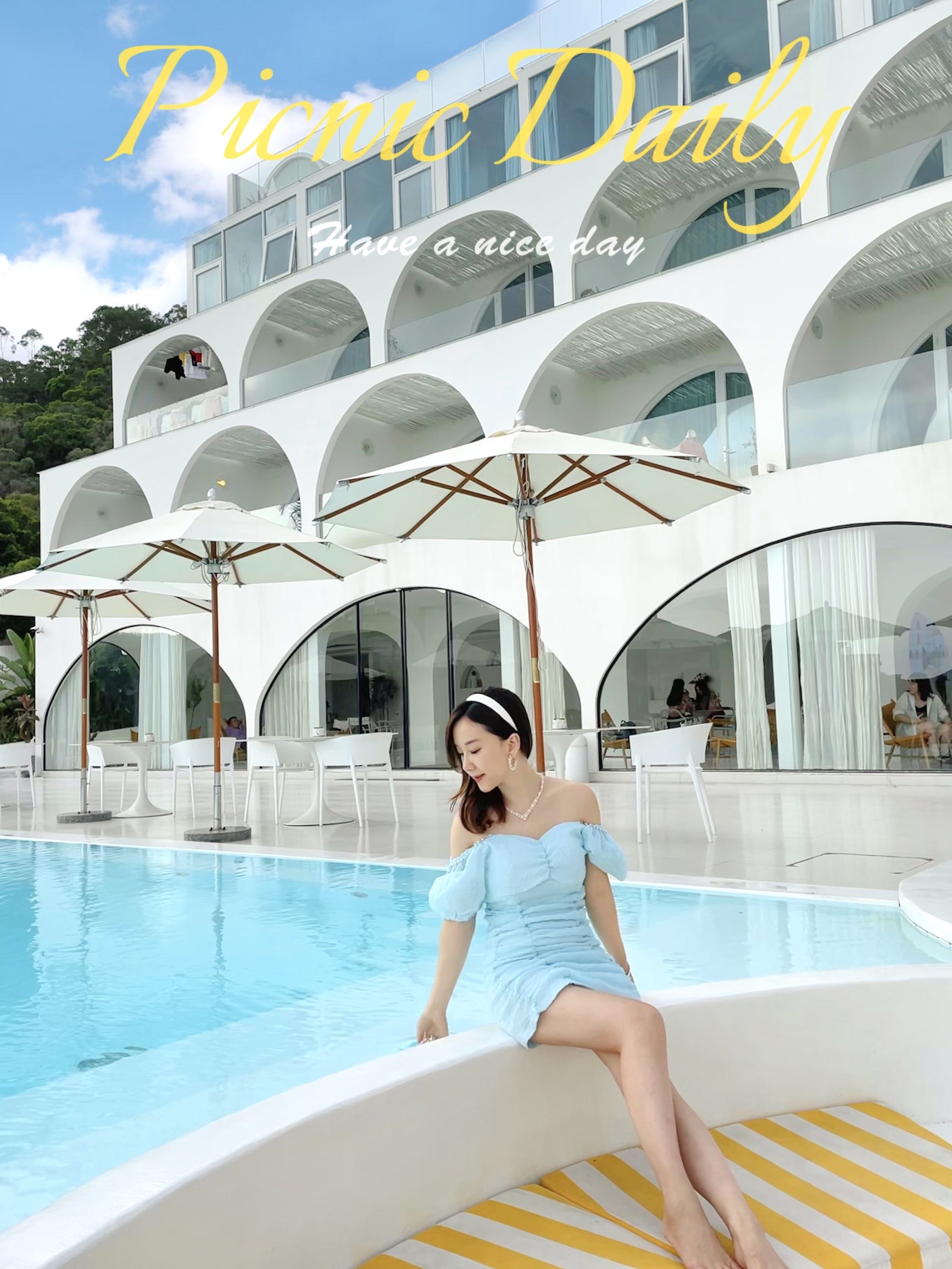 国内版“圣托里尼”风泳池酒店！太美啦！