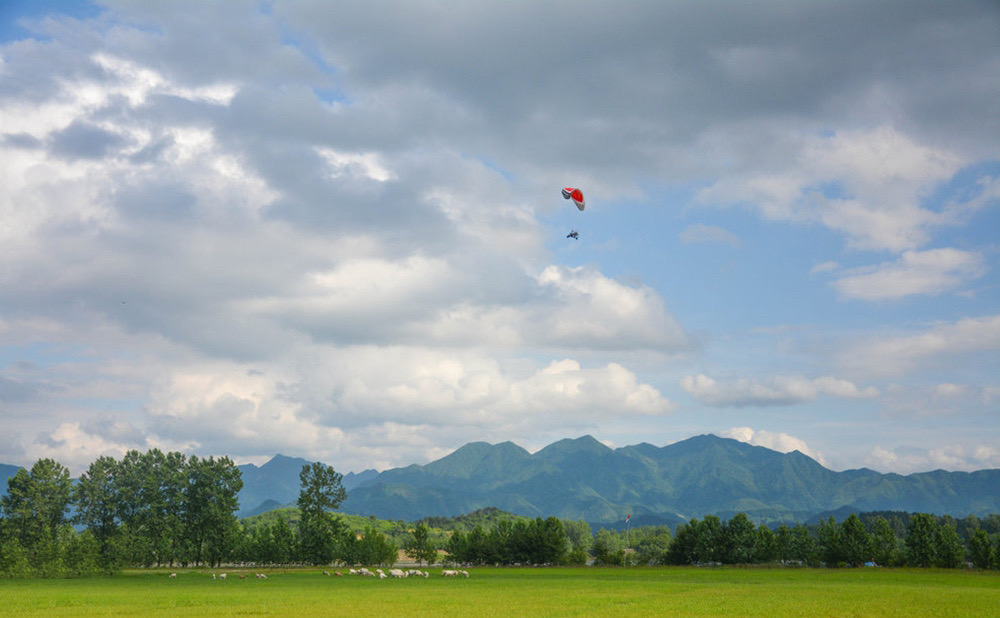 杭州龙坞·动力滑翔伞