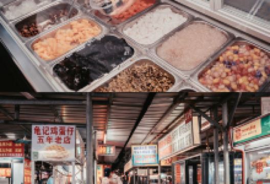 林旺农贸市场购物图片