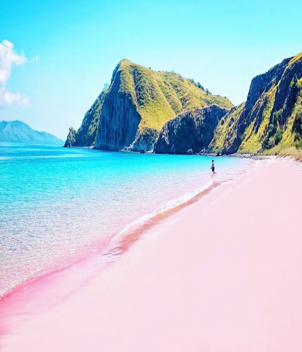 粉红少女心-粉红沙滩