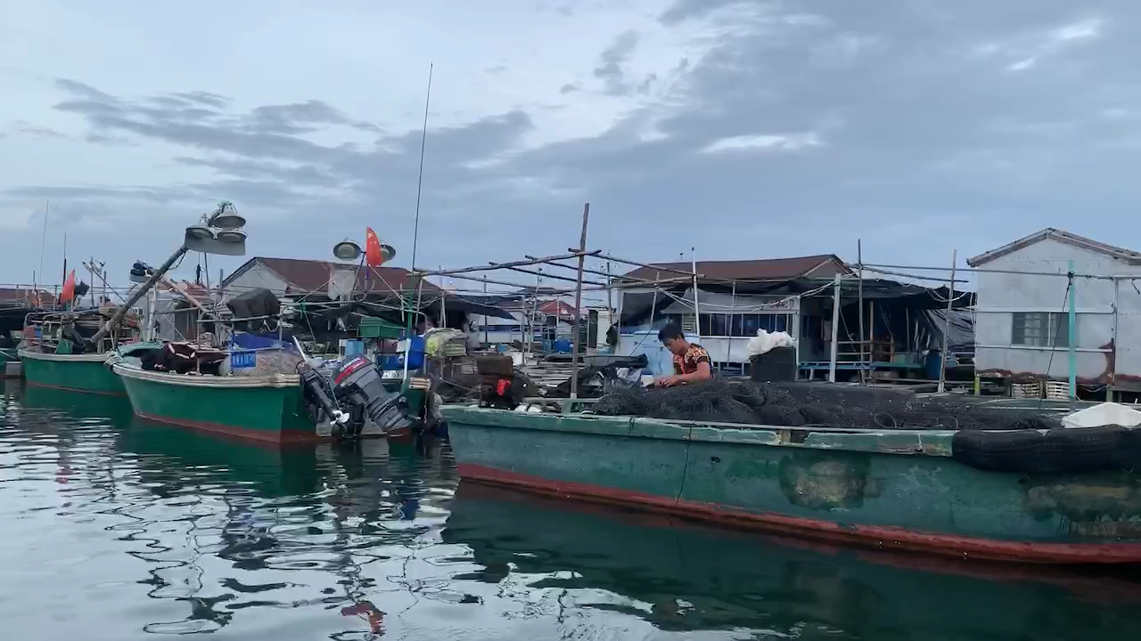 海南清水湾新村渔港