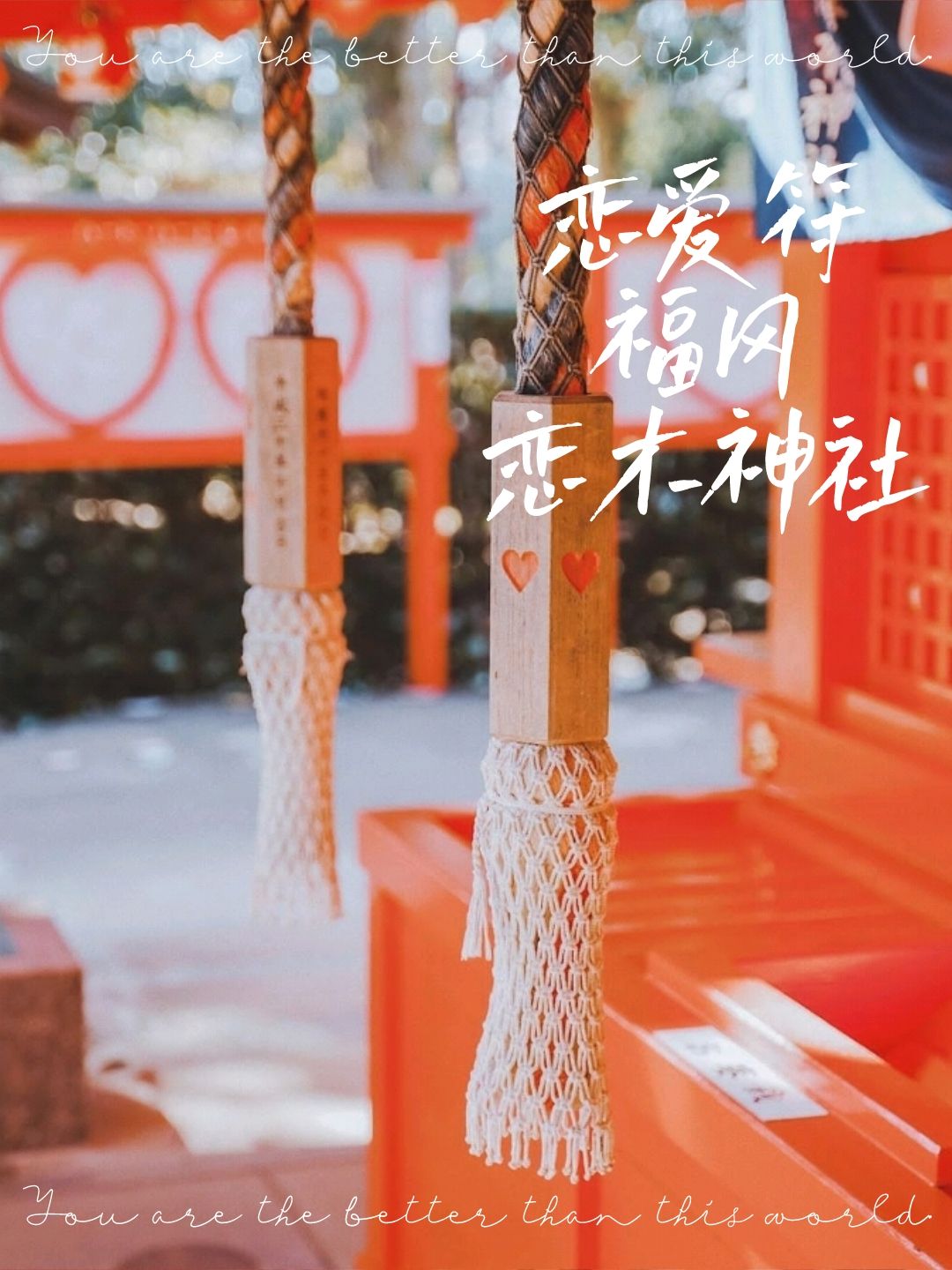 日本福冈的恋爱圣地·恋木神社给你满满的爱