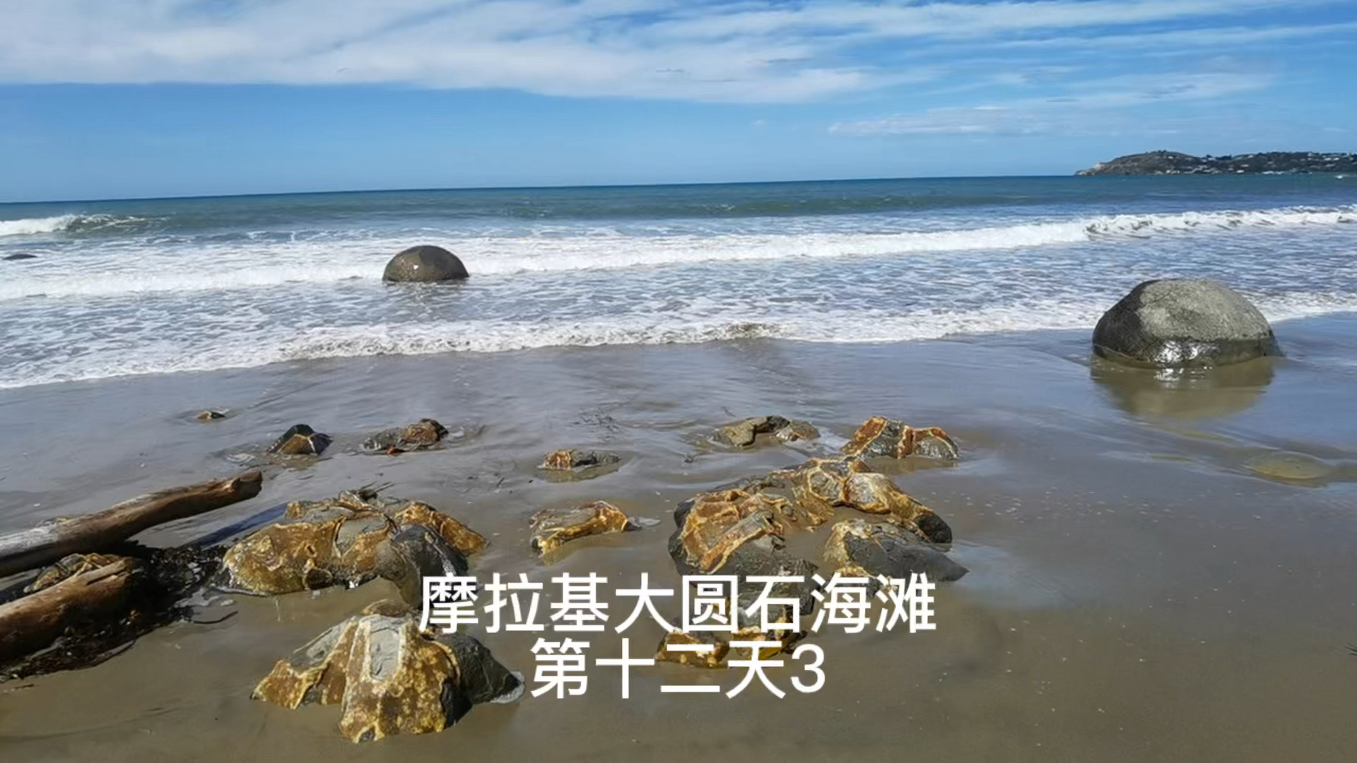 新西兰自驾游-53 摩拉基大圆石海滩-1