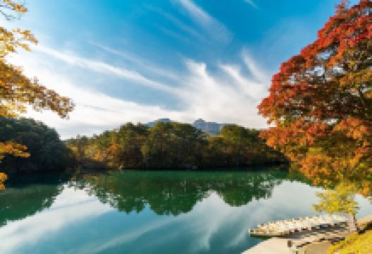 五色沼景点图片