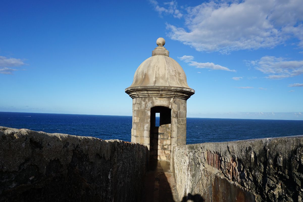 波多黎各古堡—无敌海景及历史的沧桑