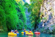 杉木河漂流景点图片