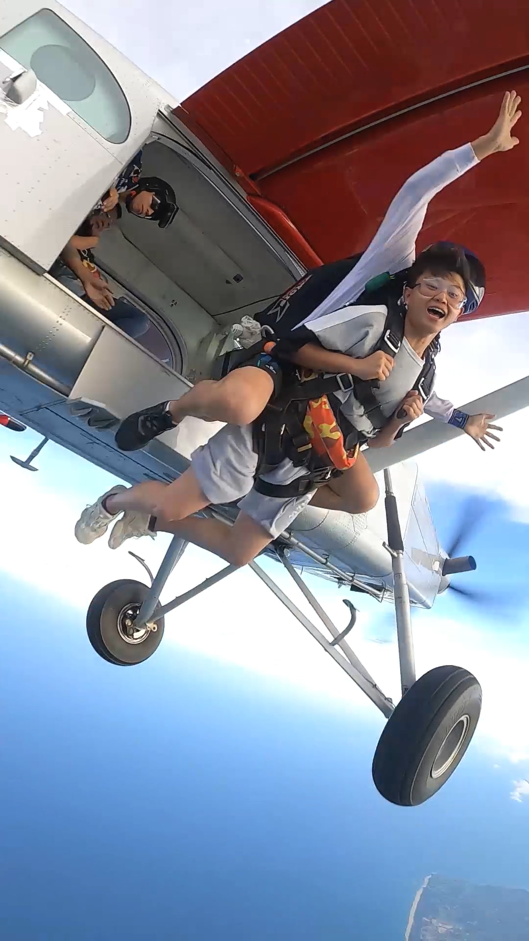 海南博鳌跳伞丨完成了人生愿望其中之一