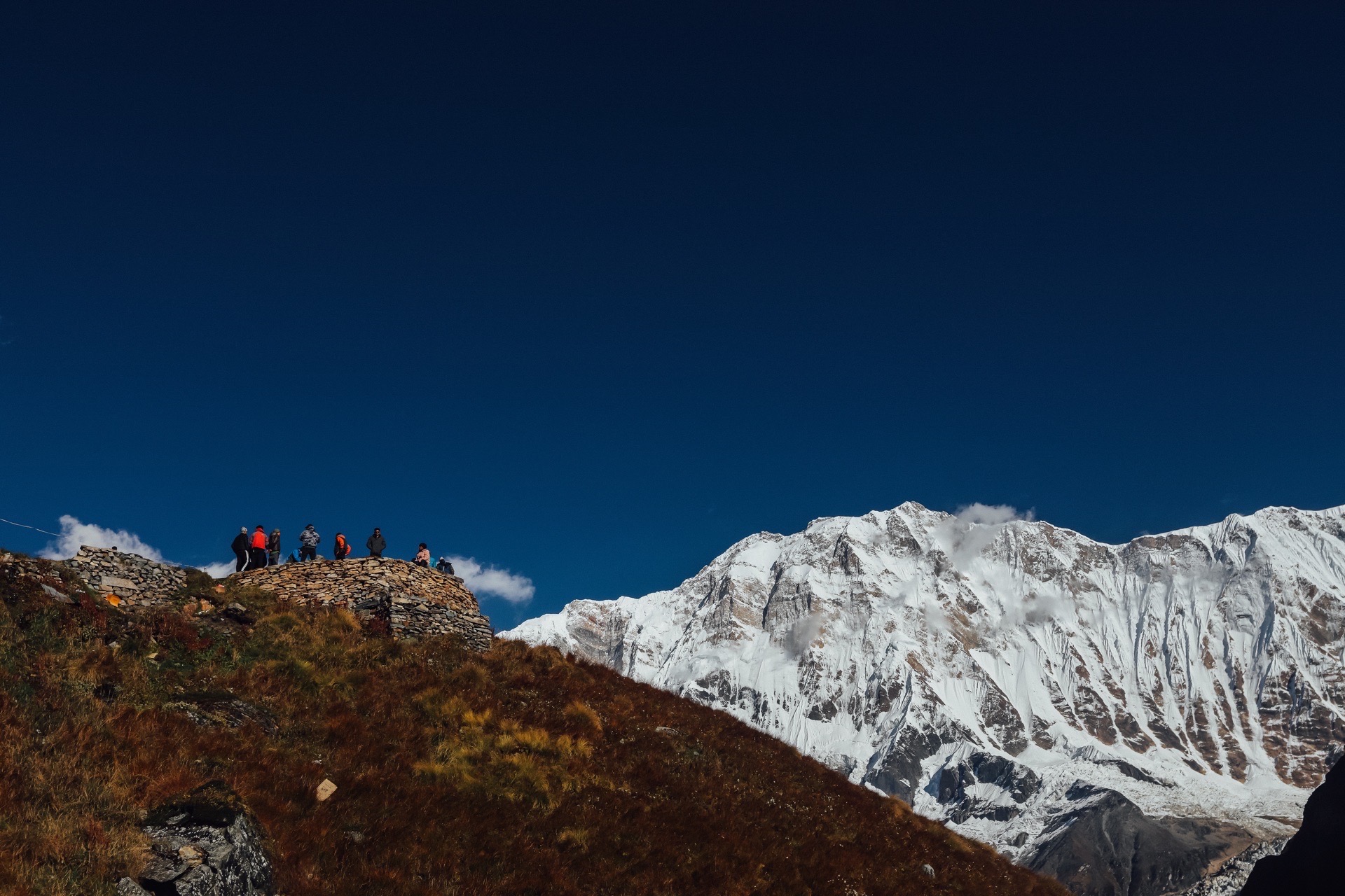 世界第十高峰——安纳普尔那峰大本营