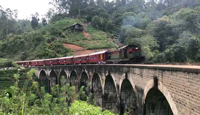 斯里兰卡的火车