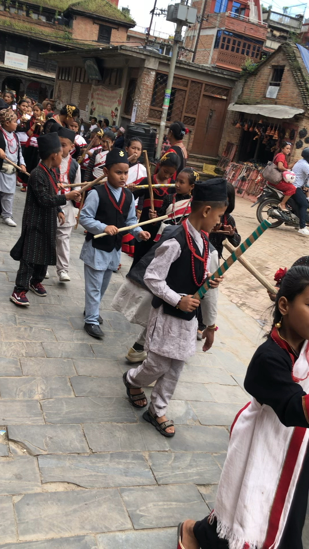 尼泊尔节日欢庆