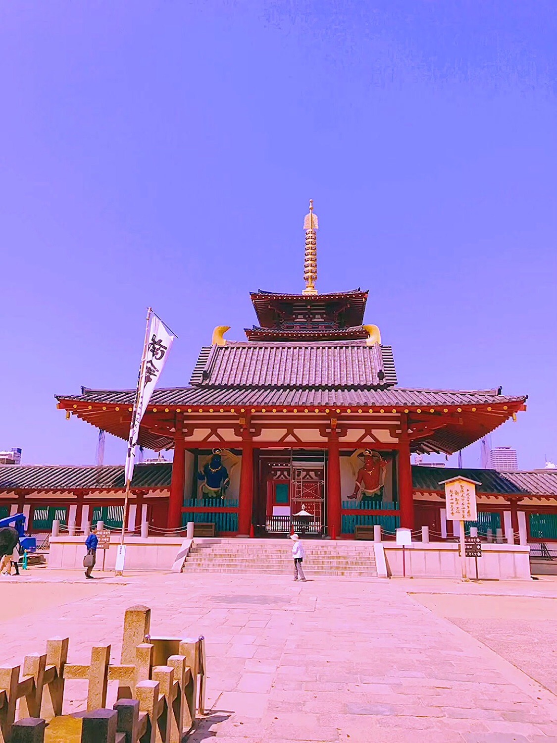 日本最早的佛教寺院