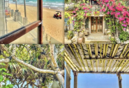 海边老房子咖啡馆美食图片