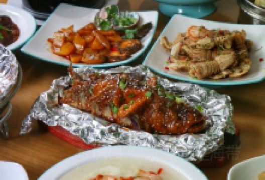 戴河香地方名吃海鲜大馅蒸饺(黄金海岸一店)美食图片