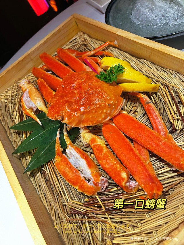 秋天的第一只|_道乐蟹料理