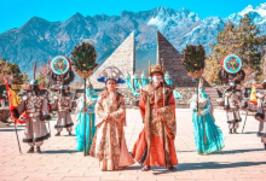 雪山峡谷演艺公园景点图片