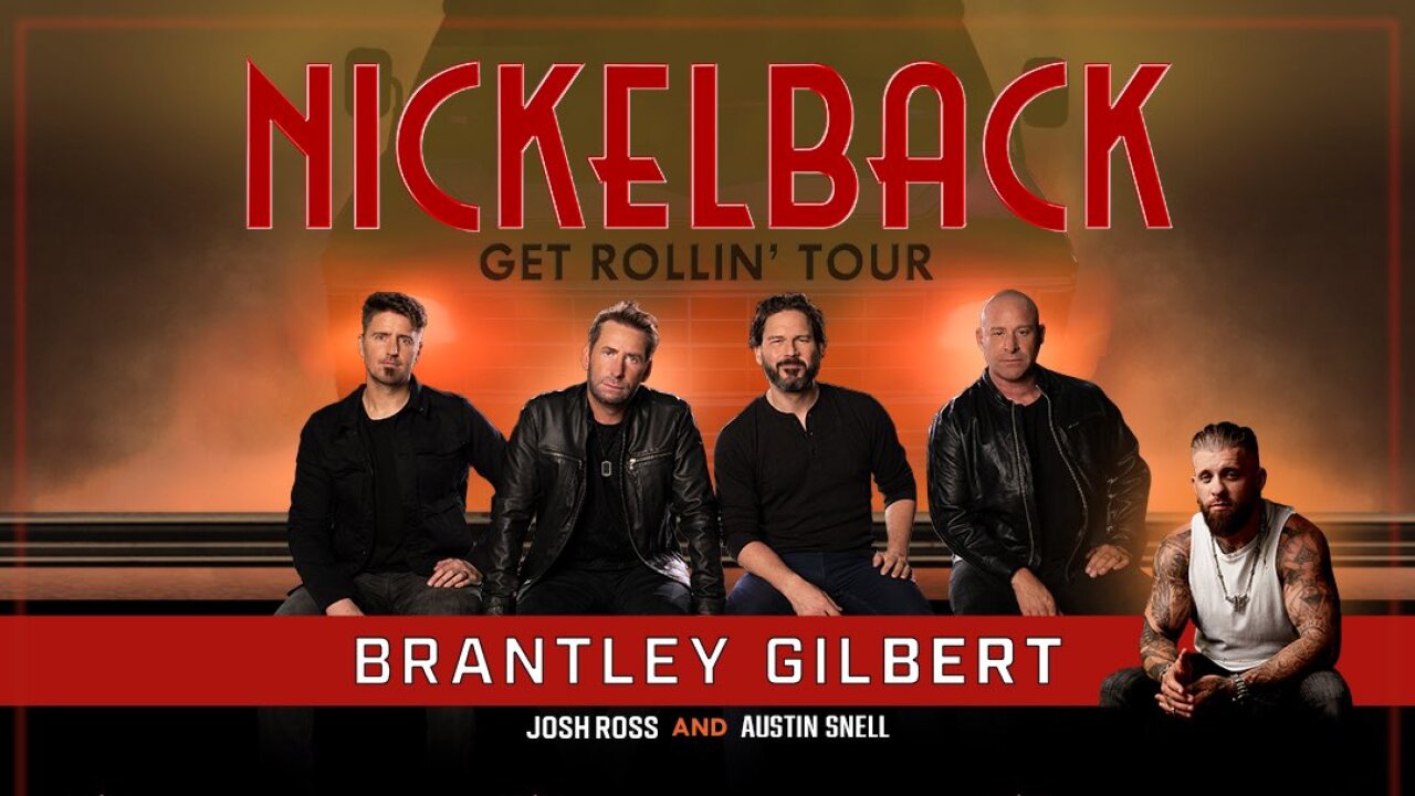 堪萨斯城演出资讯|Nickelback“Get Rollin'”巡演来了！