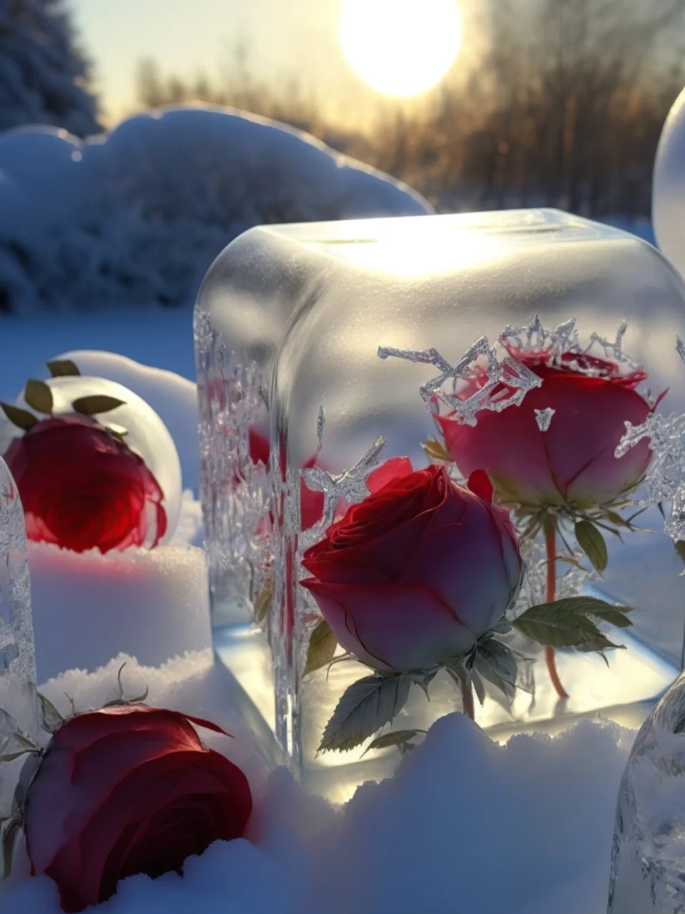 冰封玫瑰♥