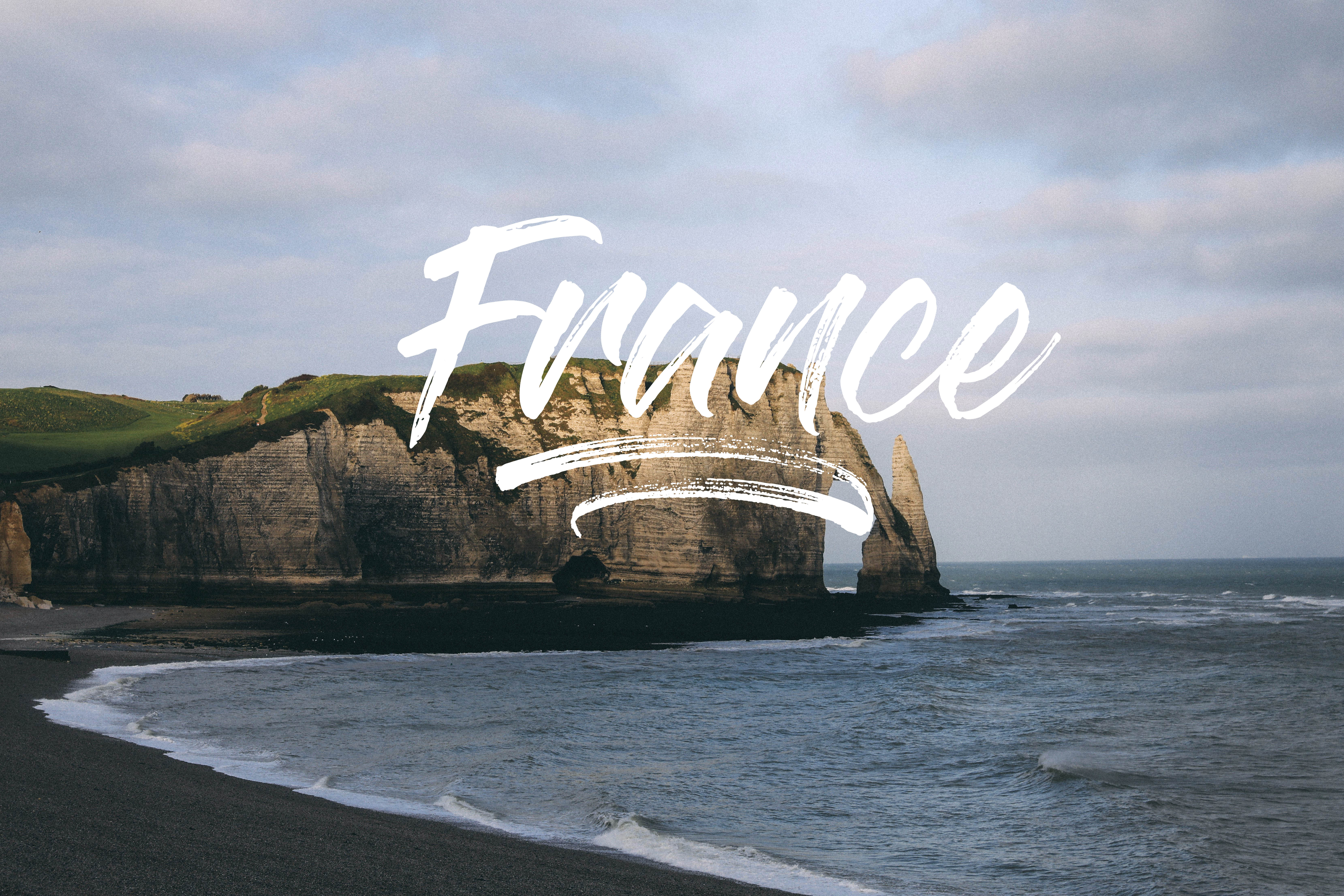 真美！法国诺曼底，白色悬崖、雄伟的象鼻山