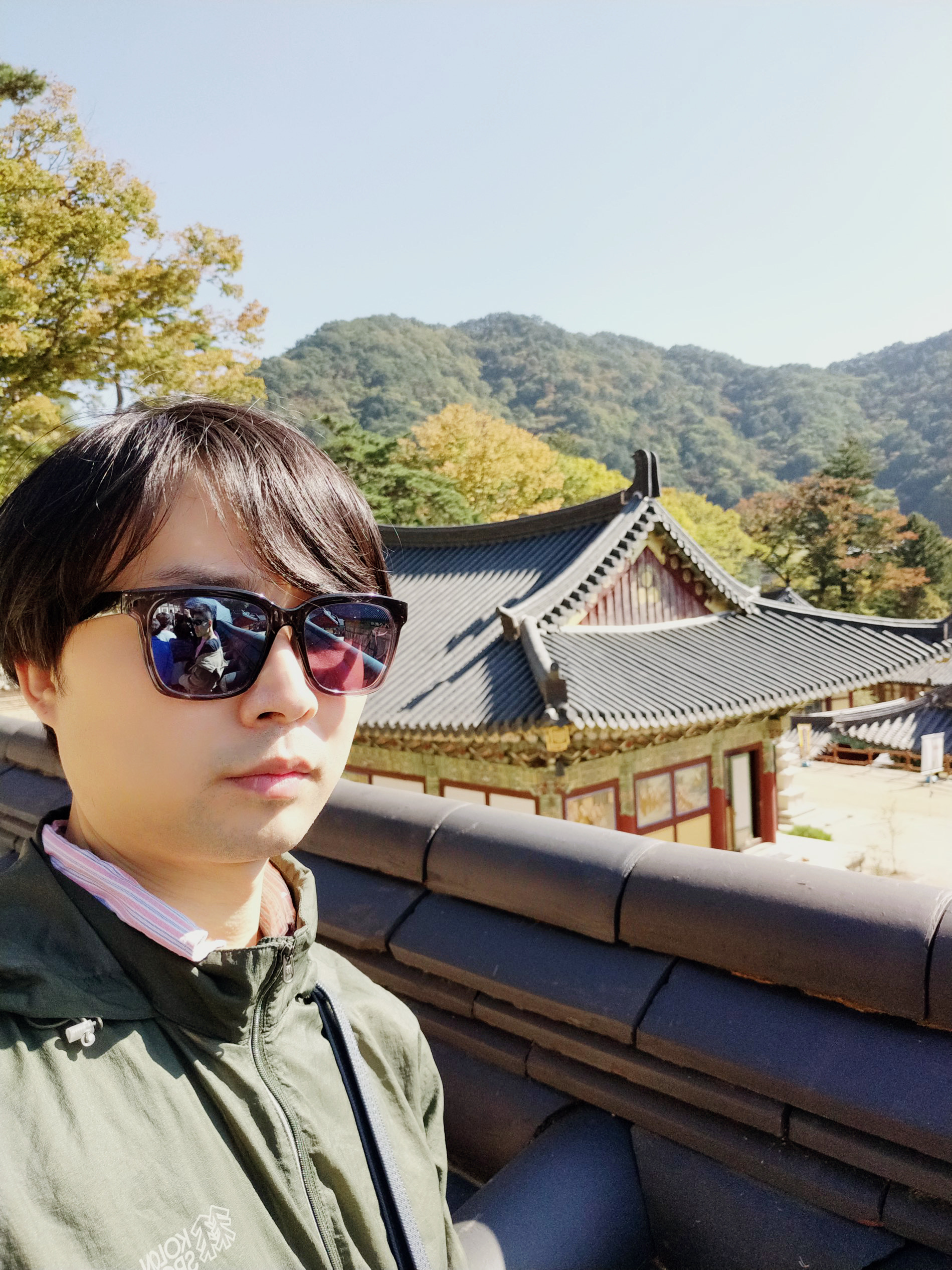 这是我的19年10月份的记忆。 在韩国，我是从书本上认识这个韩国的海印寺的，实际去看了一下挺好的。 