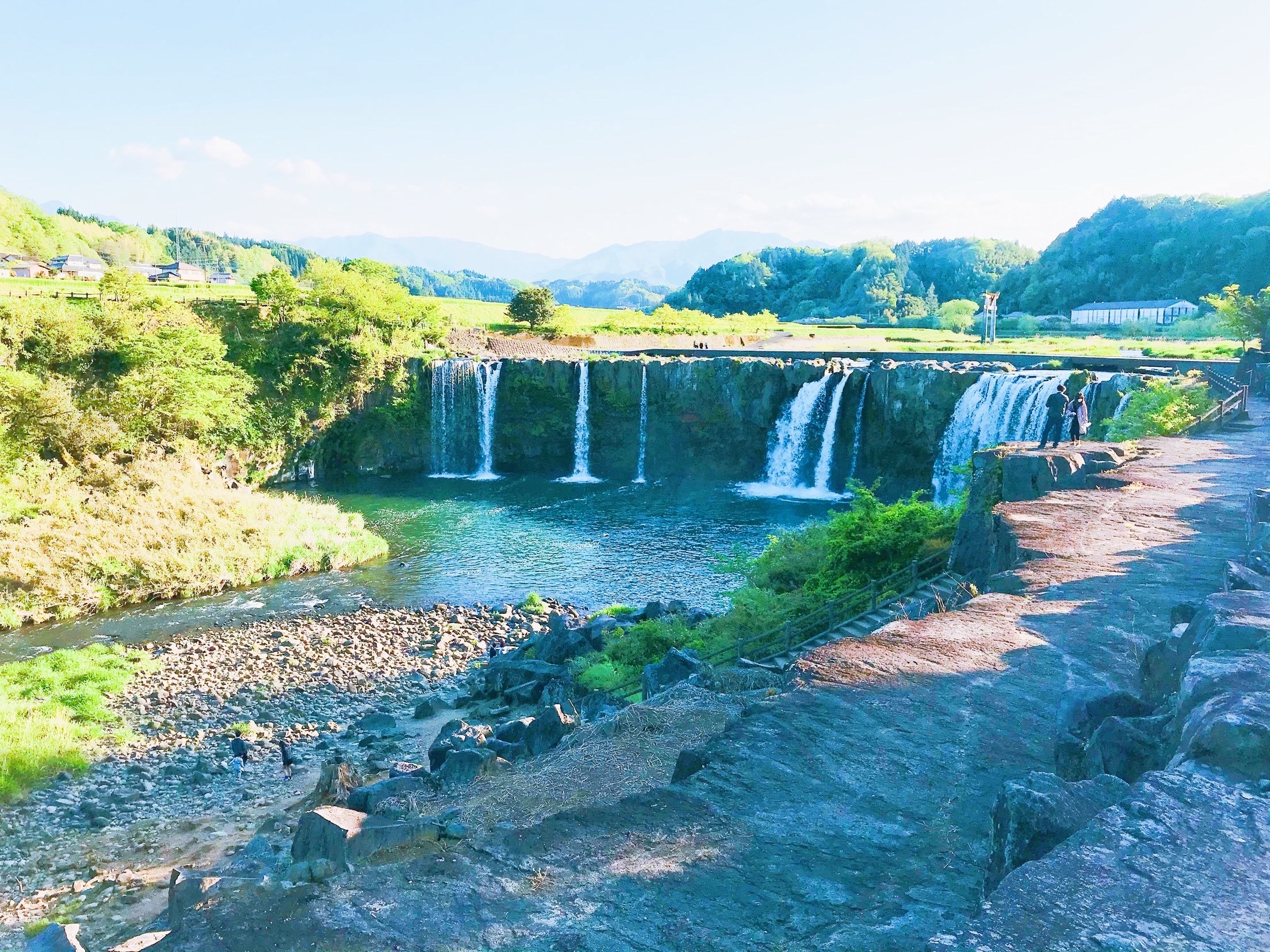 九州大分的原尻の滝｜原尻瀑布