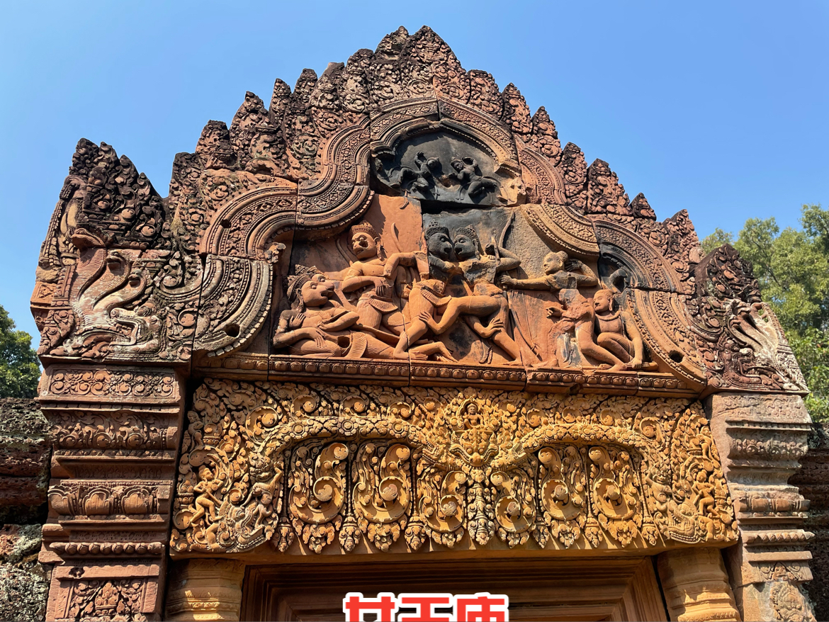 柬埔寨🇰🇭吴哥古迹之女王宫