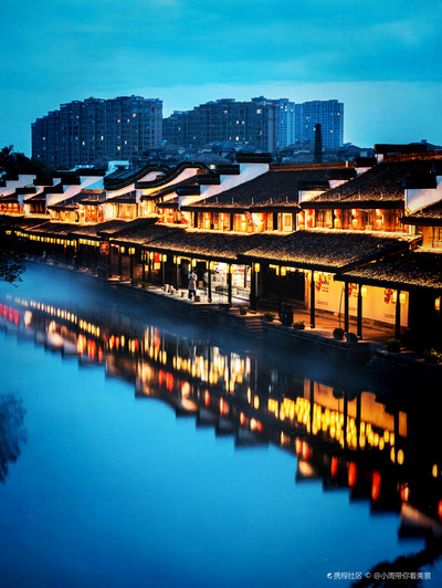 绍兴|雨夜柯桥古镇醉美江南水乡